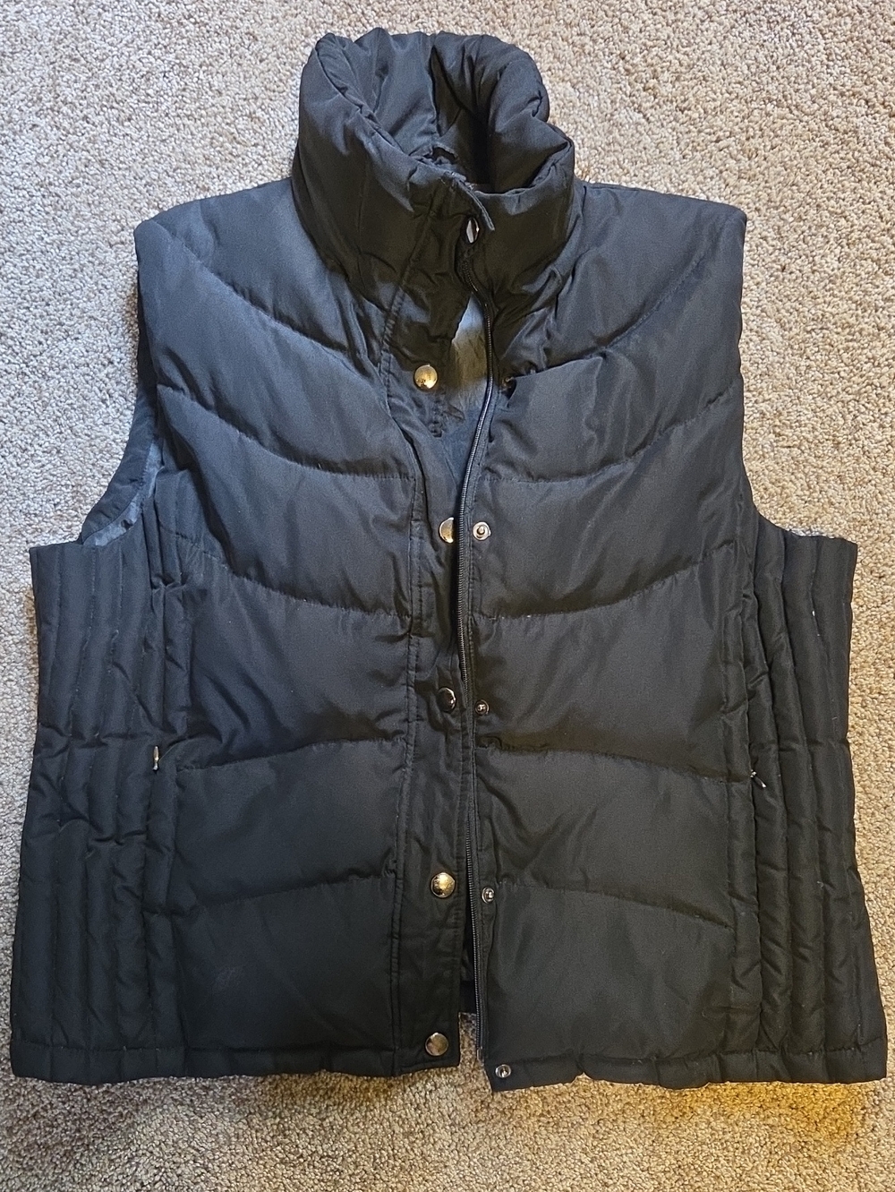 Kenneth Cole Reaction Black Quilted Puffer Vest